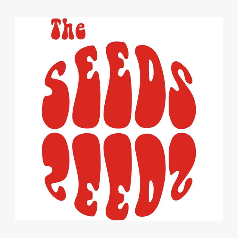 The Seeds Throw Pillow