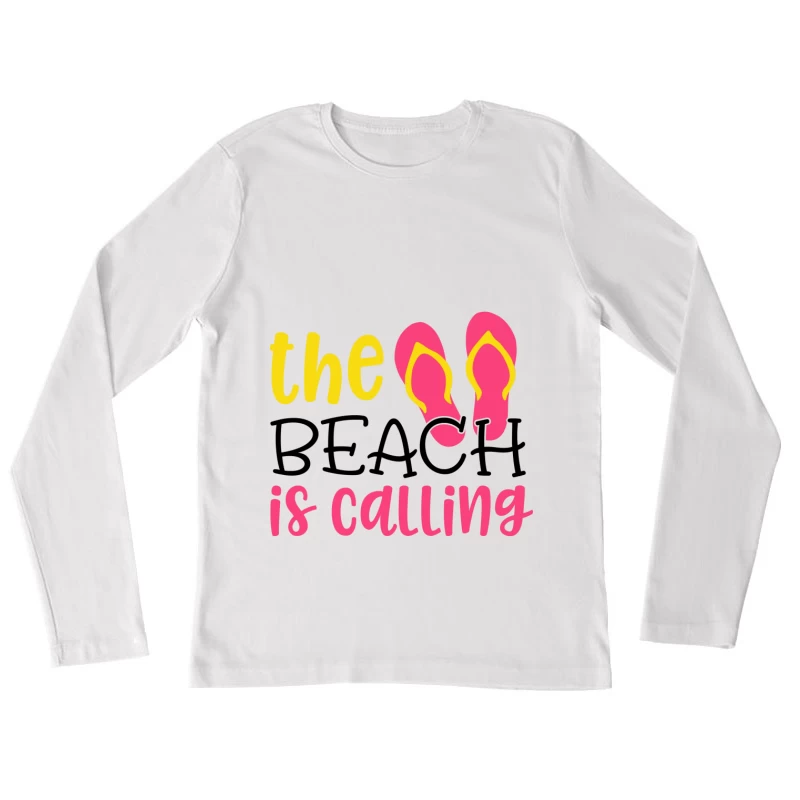 Vacances d'été à la plage Femme Manches Longues T-Shirt