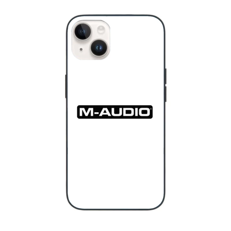 M-Audio Professional Audio Equipment Brand Logo iPhone Case