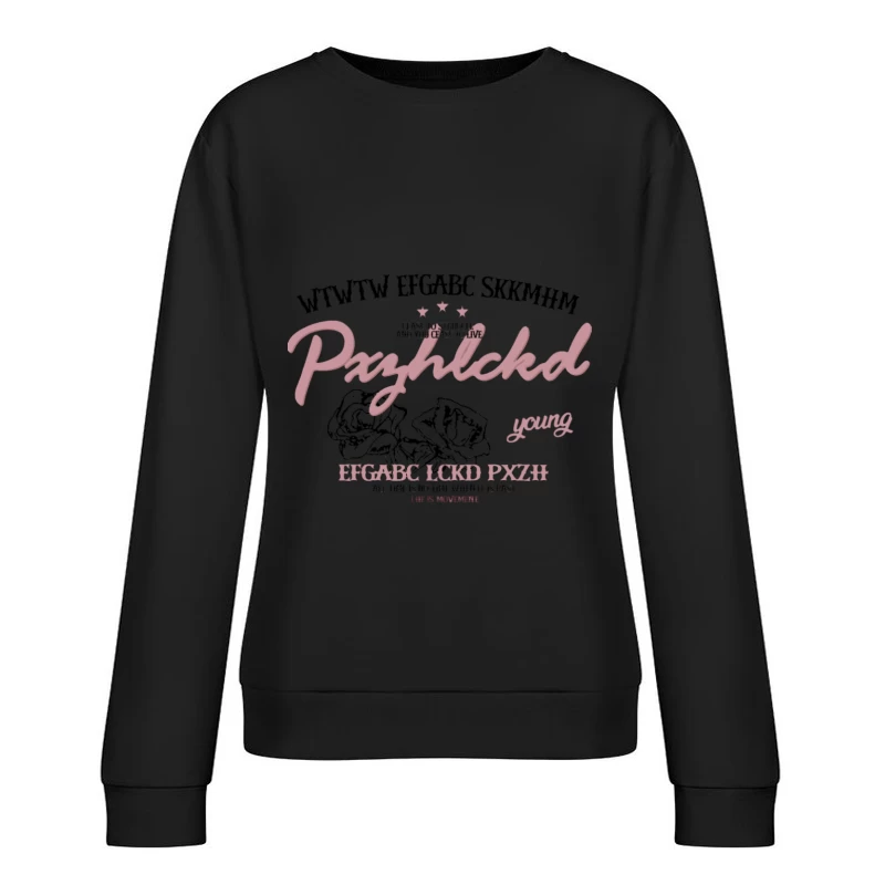 Junge und Kreative Freiheit Damen Pullover Sweatshirt