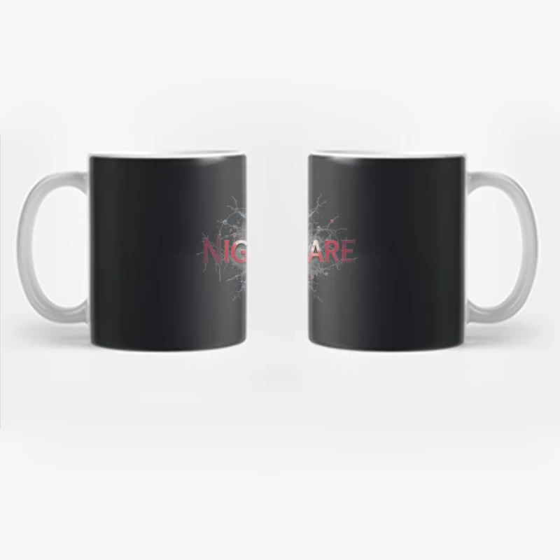 Nightmare Horror Graphic Design Coffee Mug