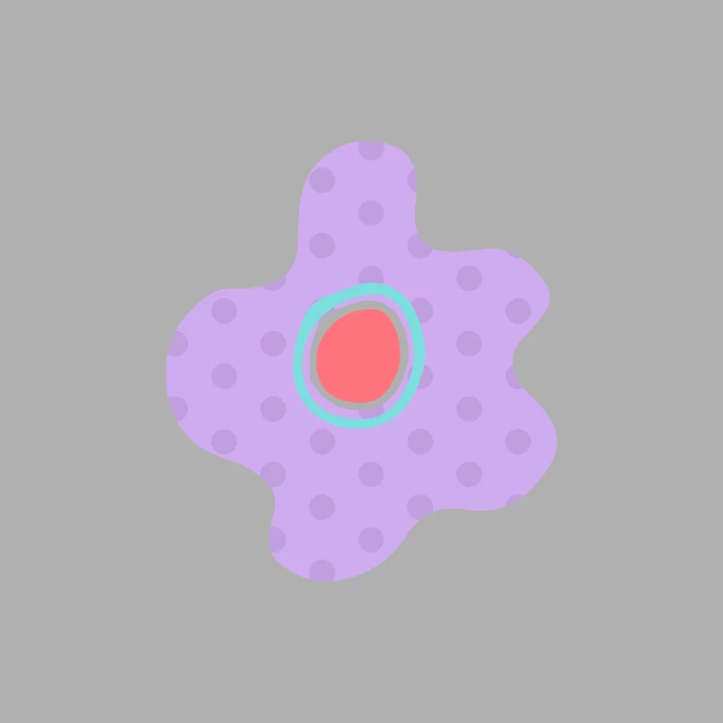 Design abstrait en violet avec polygones Homme Débardeur