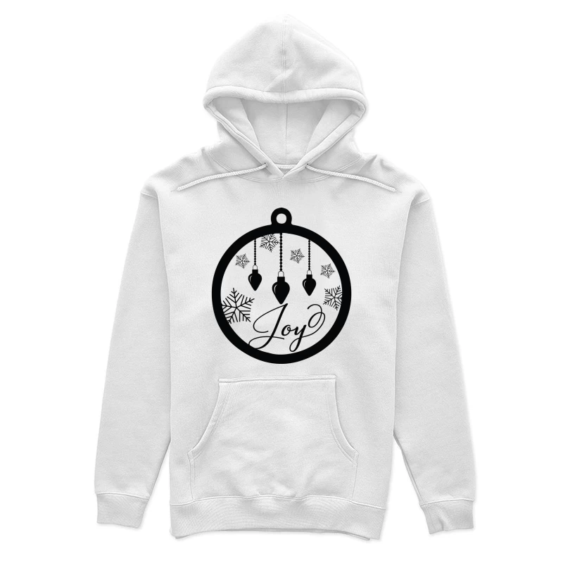 Ornement de Noël Joyeux Femme Sweat à capuche