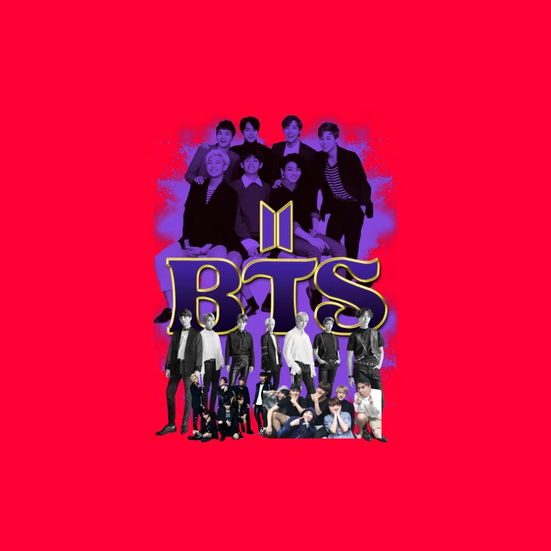 BTS - Iconic K-Pop Boy Band Compilation iPhone Case