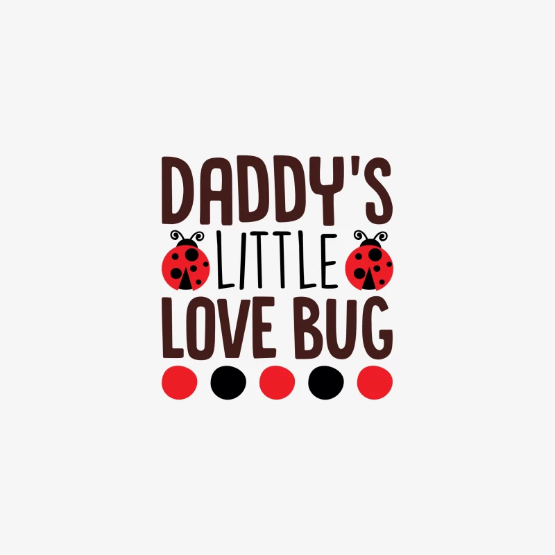 Motif Amour du Papa avec Coccinelles Homme Sweat-shirt à enfiler