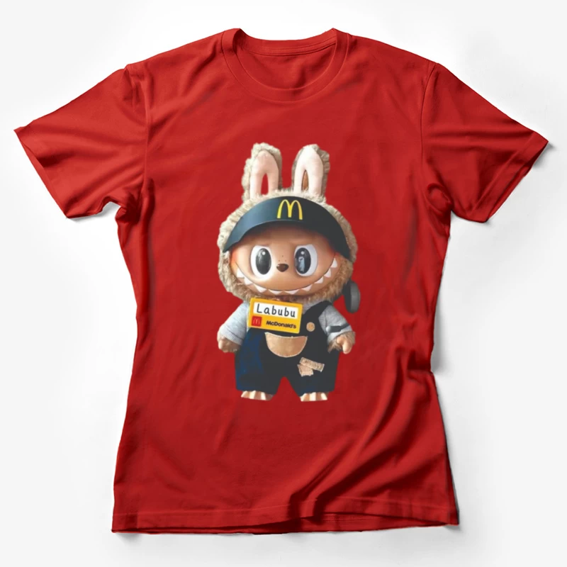 Labubu McDonalds Spielzeugfigur Damen T-Shirt