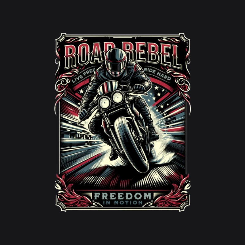 Liberté en Mouvement: Moto et Style Patriote Homme Sweat à capuche