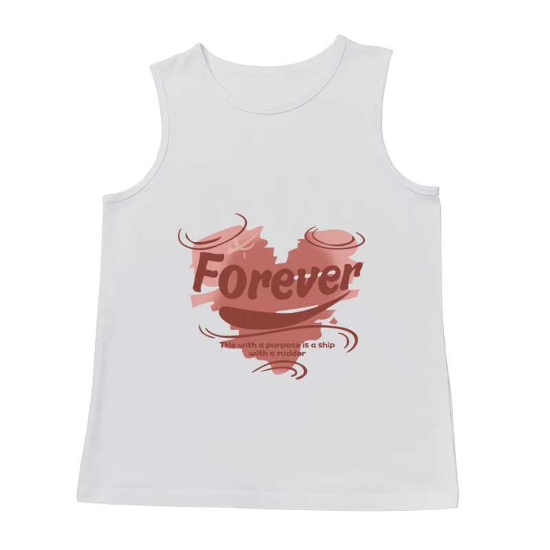 Herzdesign mit Spruch Herren Tanktops