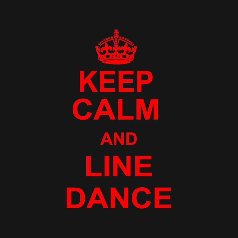Keep Calm And Line Dance Mouse Pad