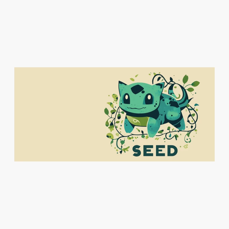 Adorable Bulbasaur: The Grass-type Pokemon Seed Coffee Mug