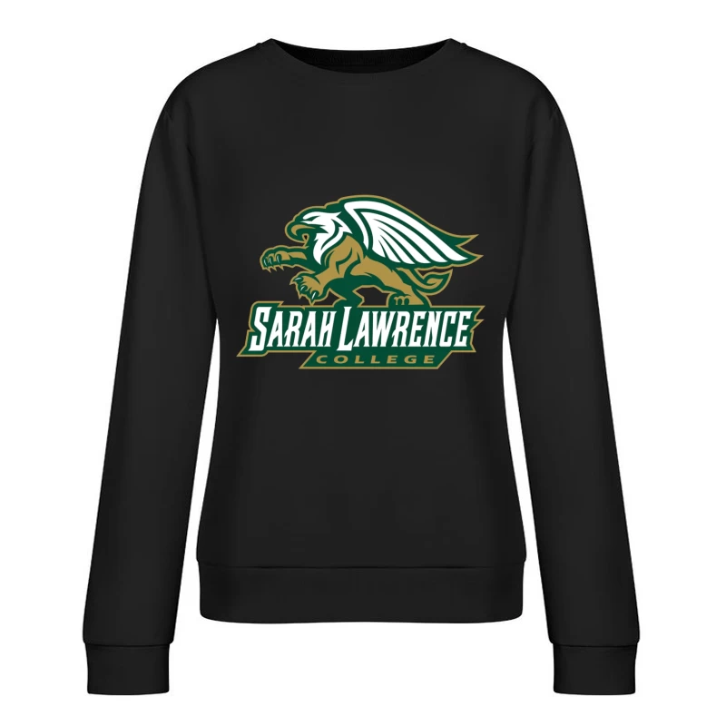 Sarah Lawrence College Griffin Athletic Logo Female Pullover Sweatshirt