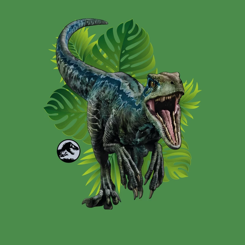 Hyperrealistic Velociraptor in the Wild Male T-Shirt