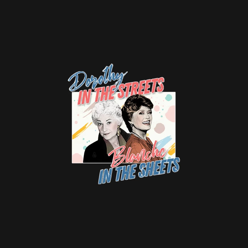 Dorothy In The Streets Blanche In The Sheets 2 Graphic Design 80s Style Hipster Statement Desk Mat