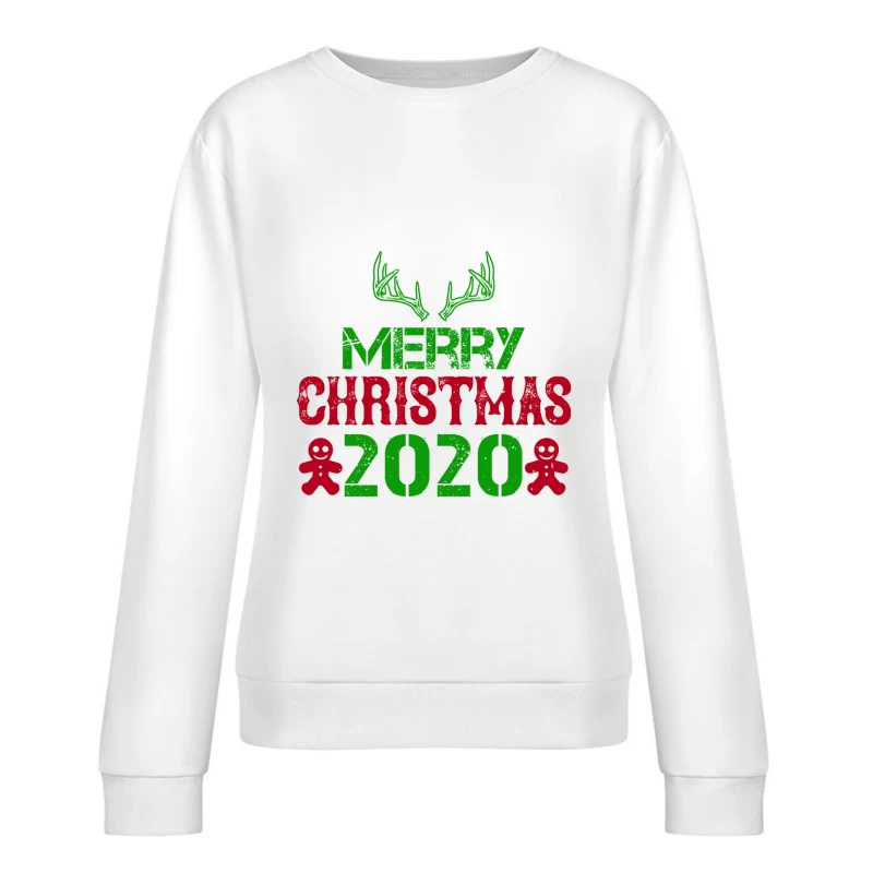 Joyeux Noël 2020 - Design Festif Femme Sweat-shirt à enfiler