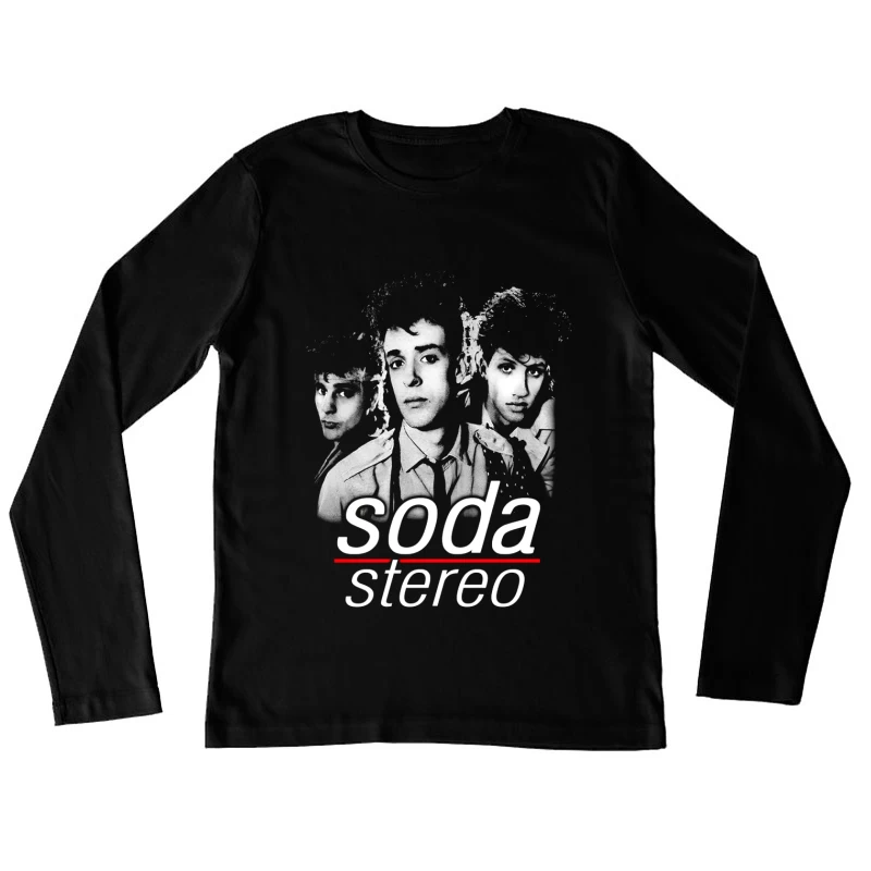 Soda Stereo Band Female Long Sleeve T-Shirt