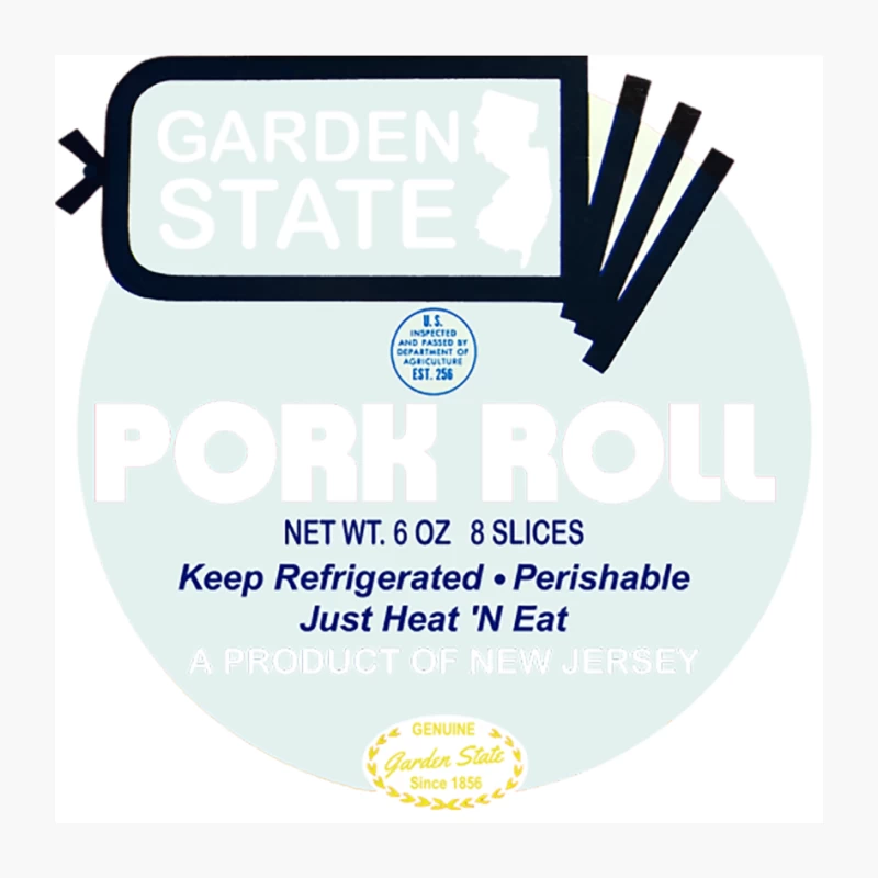 New Jersey Pork Roll Pin