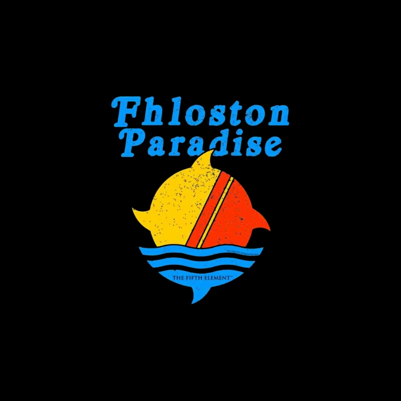 Fhloston Paradise Retro Logo Mouse Pad