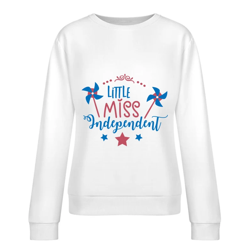 Design Fille Indépendante Femme Sweat-shirt à enfiler