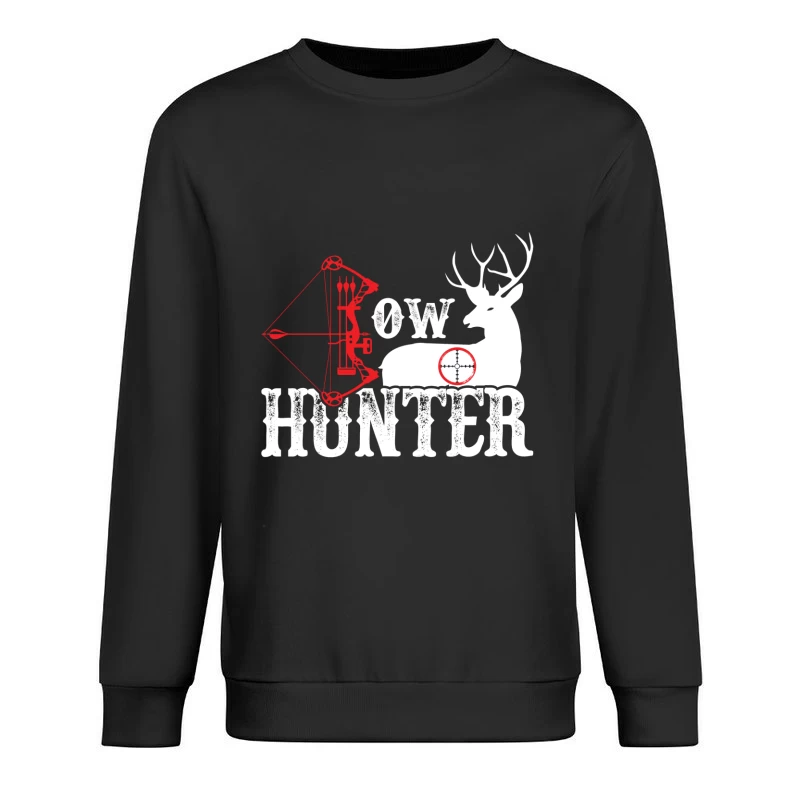 Chasseur à l'Arc et Cerf Homme Sweat-shirt à enfiler