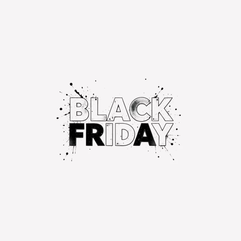 Black Friday Shopping Discounts and Promotions Male T-Shirt