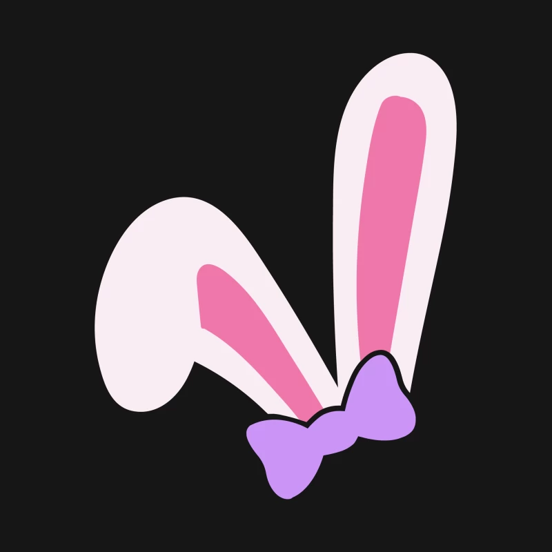Oreilles de lapin avec nœud Femme T-Shirt