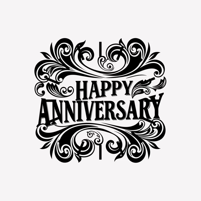 Happy anniversary Male T-Shirt