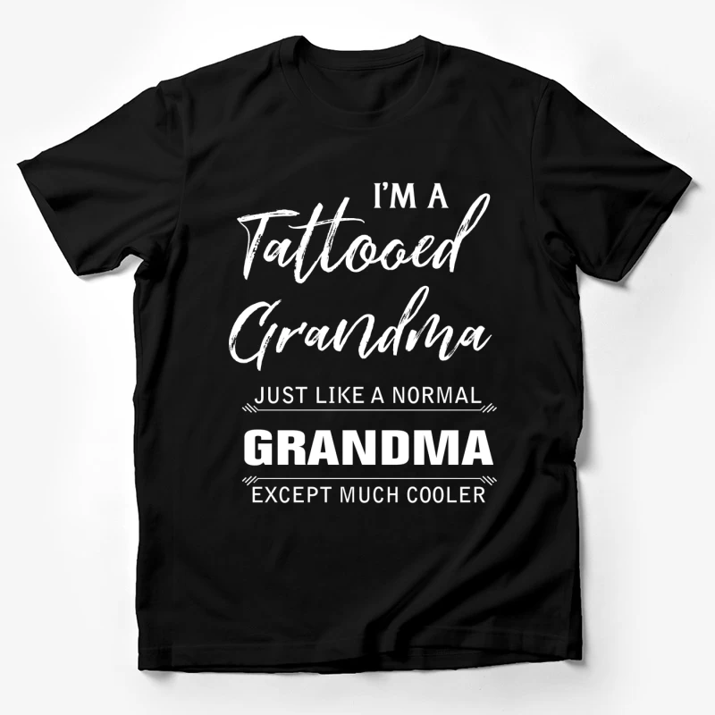 Grandma tatouée et cool Homme T-Shirt