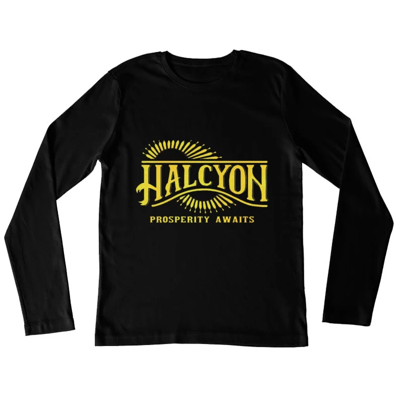Halcyon Colony Logo Female Long Sleeve T-Shirt