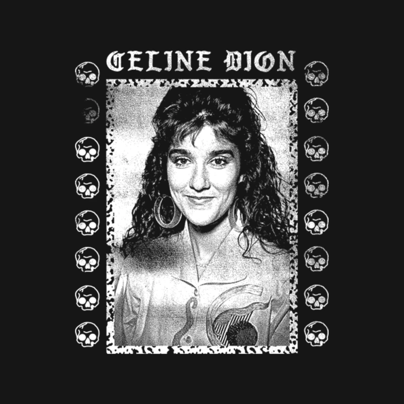 Celine Dion † Faded Style Punksthetic Fan Art Design Mouse Pad