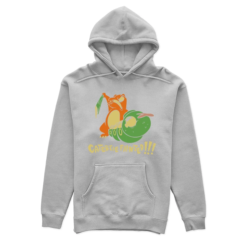 Caterpie Fainted!!! Female Pullover Hoodie