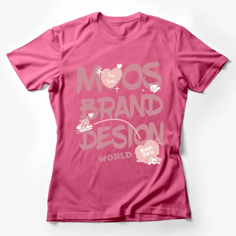 Kreatives Marken-Design Damen T-Shirt