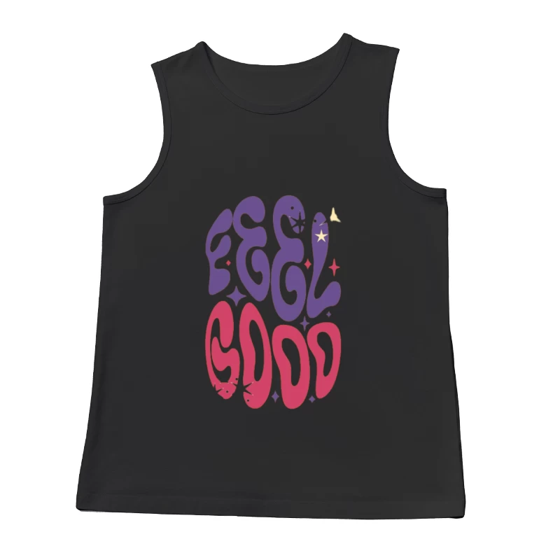 Buntes, fröhliches Design Herren Tanktops