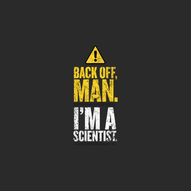 Back Off Man. I_m a Scientist. Baseball Cap