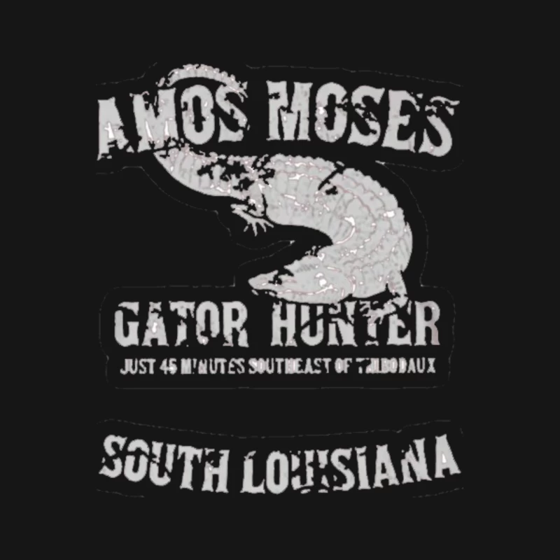 Amos Moses Alligator Trapper 2 Male T-Shirt