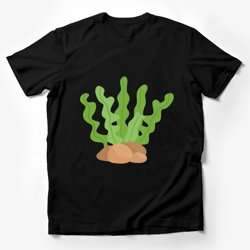 Algues vertes sur roches Homme T-Shirt