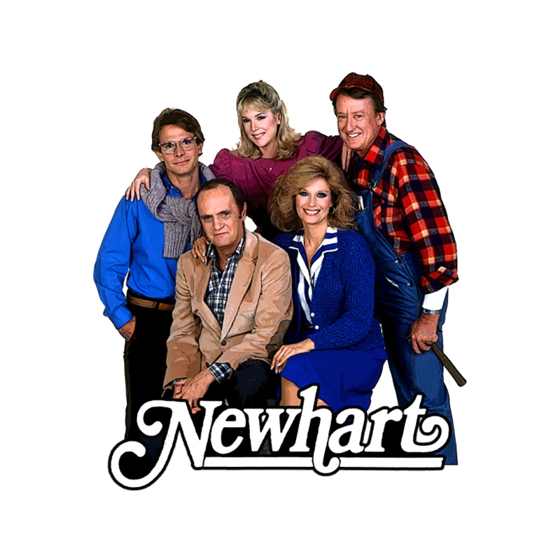 Newhart Cast Tapestry