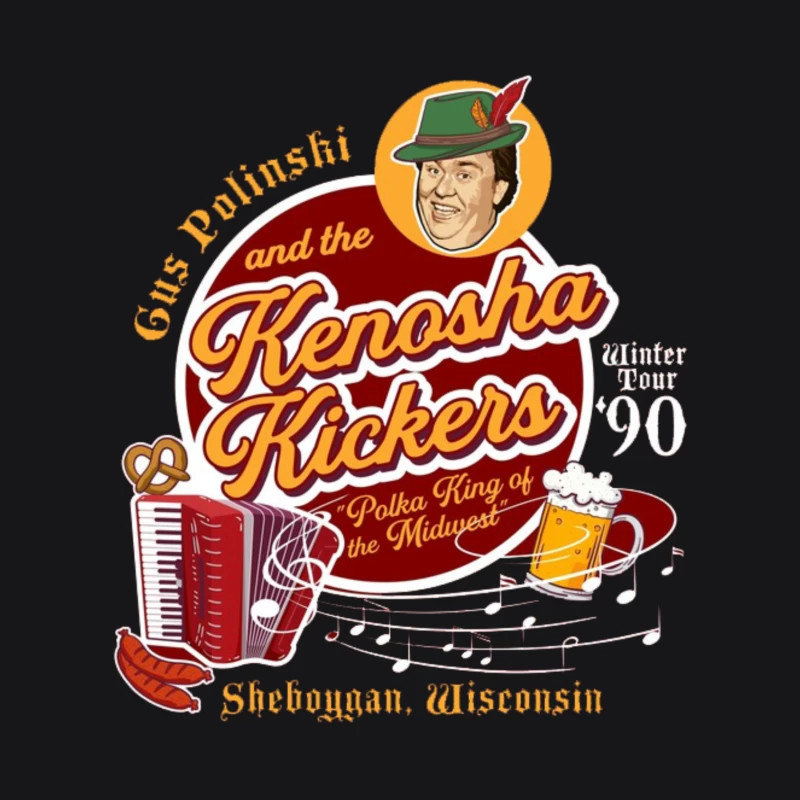 Gus Polinski and the Kenosha Male Pullover Hoodie