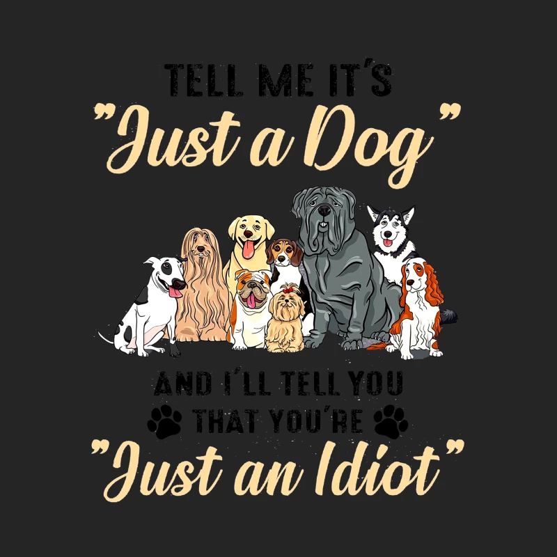 Amour et Fidélité des Chiens Homme Sweat-shirt à enfiler
