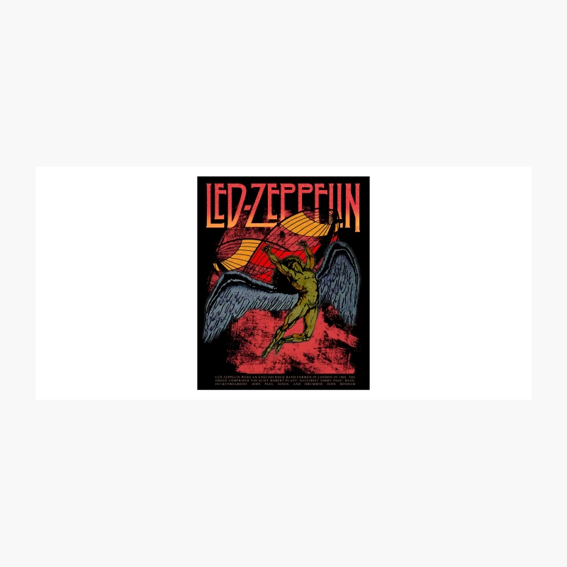 Led Zeppelin Retro Coffee Mug