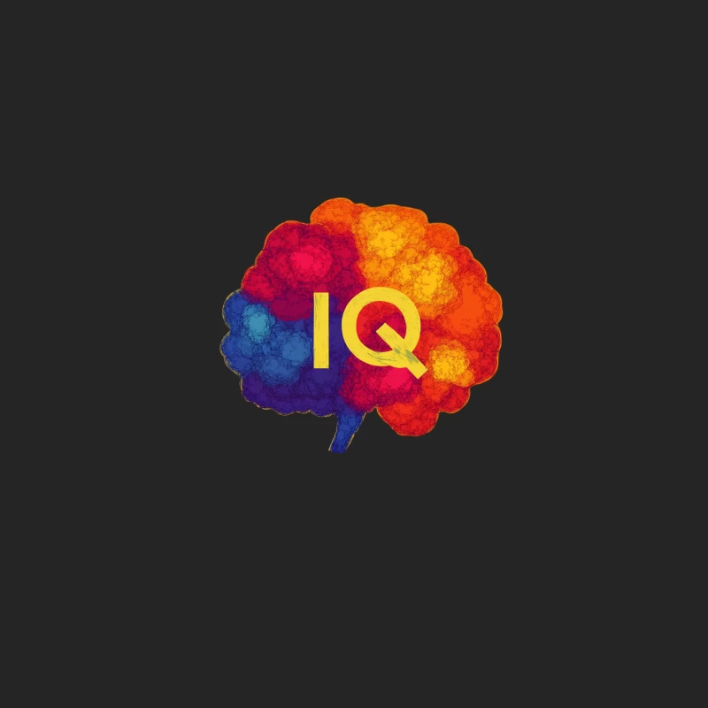 Colorful Brain IQ: Visualizing Intelligence and Creativity Female Pullover Sweatshirt