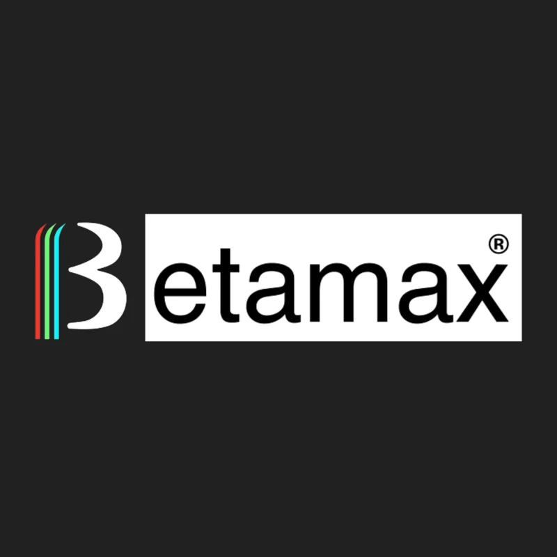 Etamax Modern Minimalist Brand Logo with Colored Stripes Bucket Hat