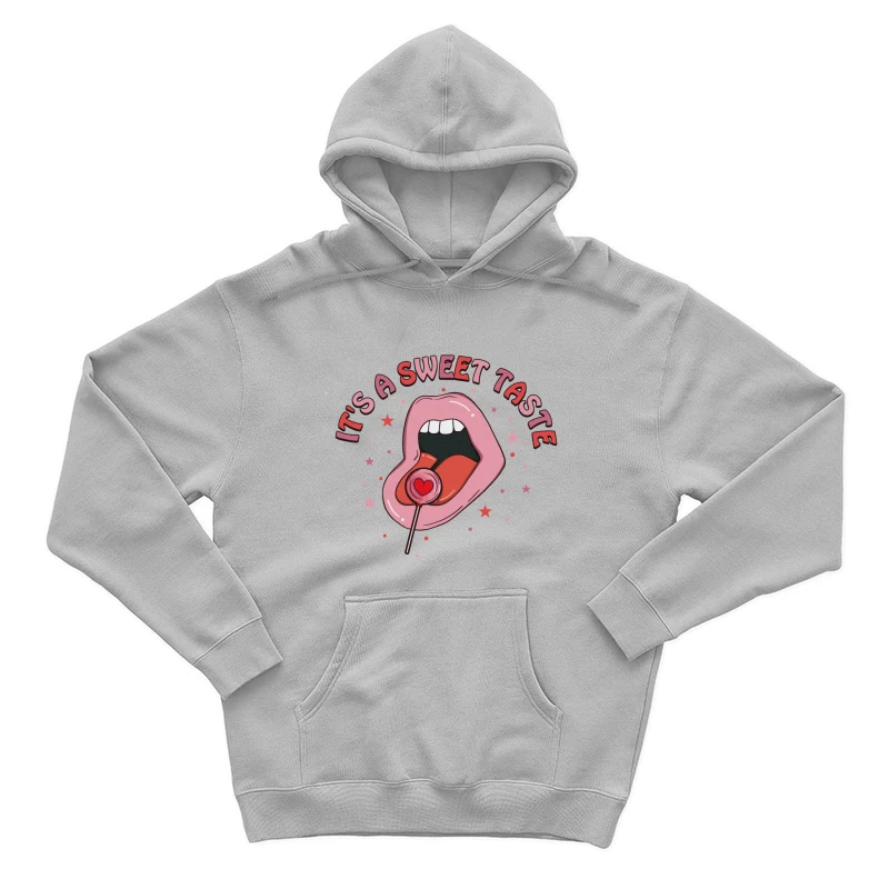 Süßer Geschmack mit einem Lollipop Herren Pullover Hoodie