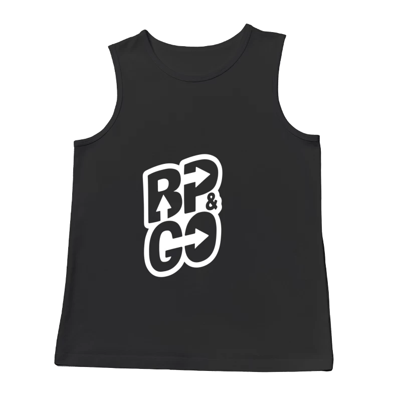 BP und GO Logo Design Herren Tanktops