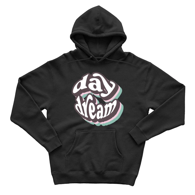 Retro-Tagtraum-Design mit lebendigen Farben Herren Pullover Hoodie