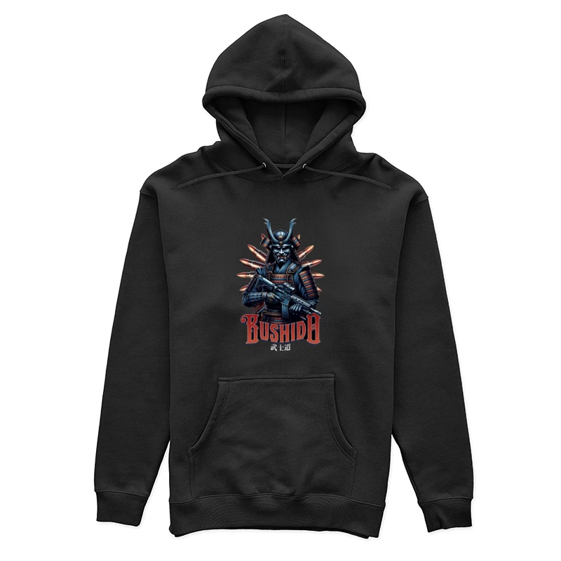 Bushido Samurai mit Waffe Damen Pullover Hoodie