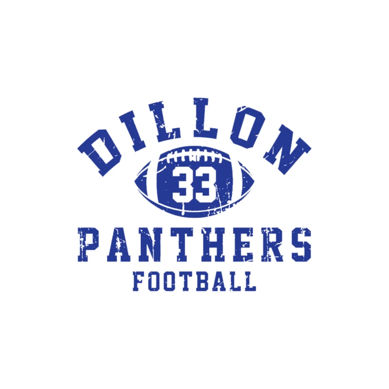 Dillon High Panthers Football 2006 2 Mouse Pad