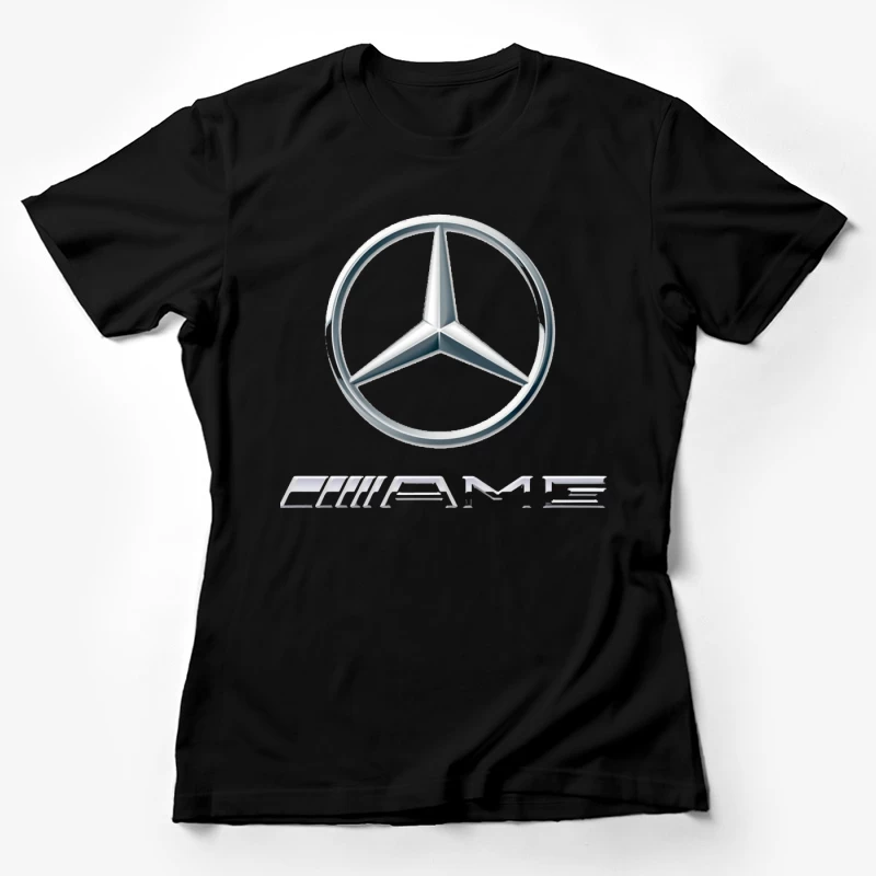 Mercedes-Benz AMG Logo - Premium German Automotive Brand Symbol Female T-Shirt