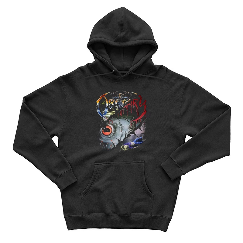 Obituary Male Pullover Hoodie