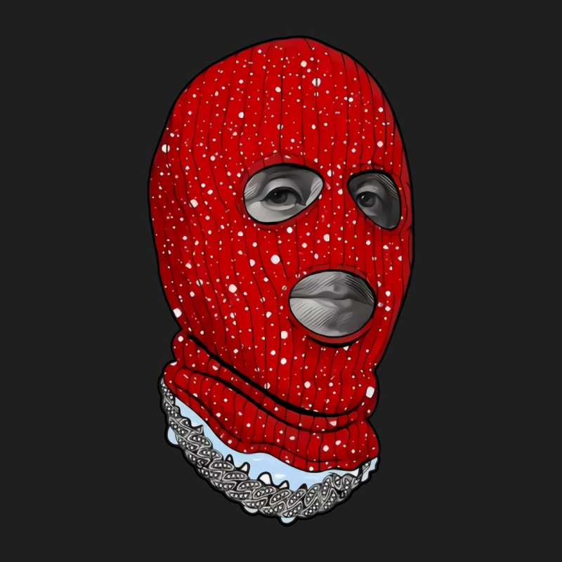 Rotes Skimützenporträt Herren Tanktops
