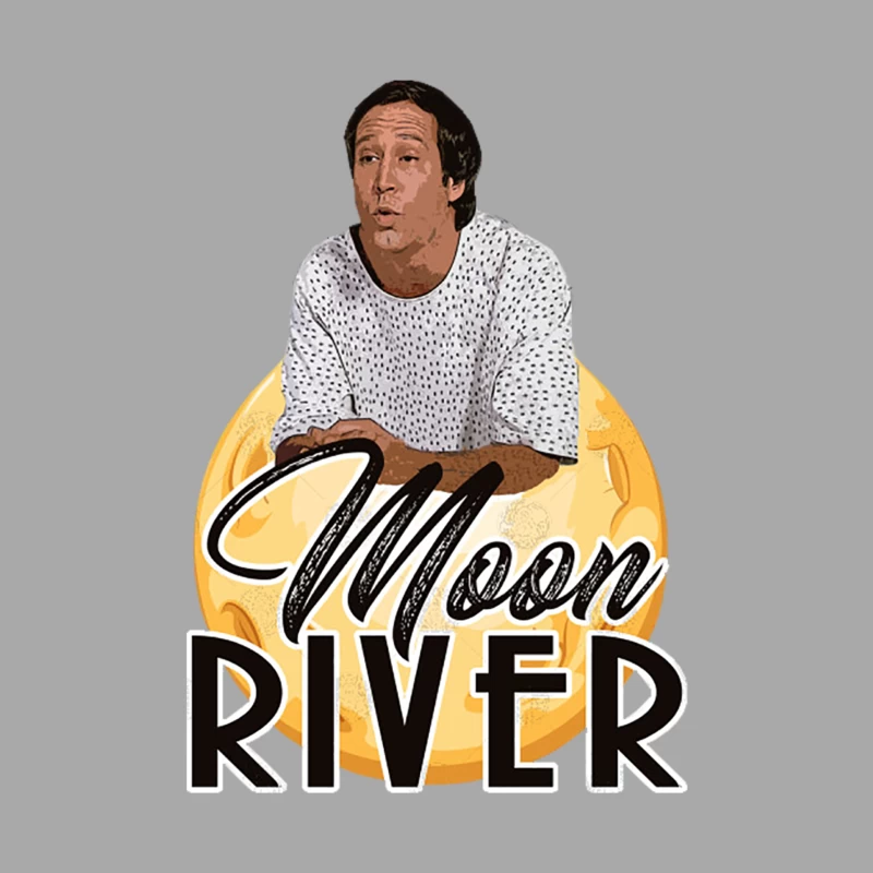 Moon River - from Fletch Male Pullover Hoodie